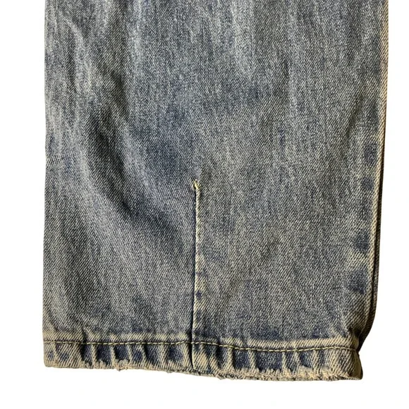 Kancan Women's Jeans Size 32 Medium Stone Wash High Rise Mom Jeans Comfort - Picture 7 of 8